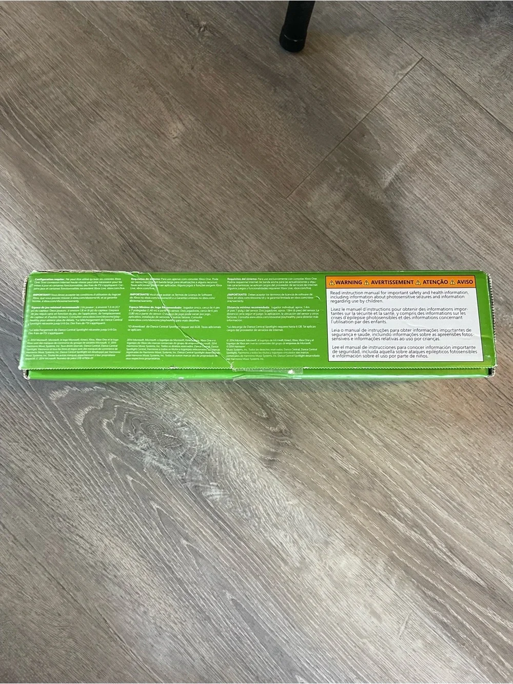 Xbox One Kinect Sensor with Dance Central Spotlight new open box